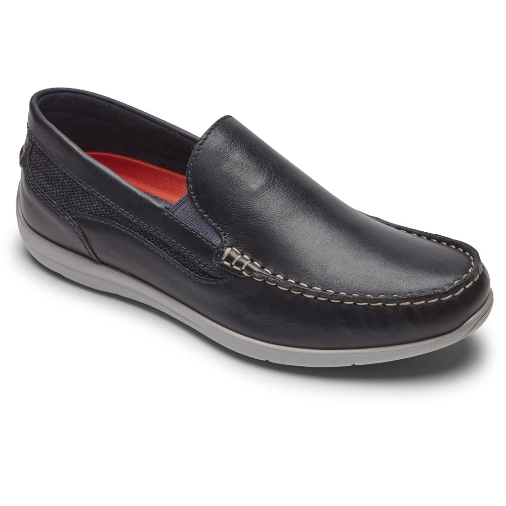 Slip-Ons Rockport Hombre Mexico - Cullen Venetian Gay Marino - PABSC4207